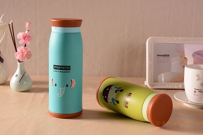 hotsalegift cartoon fashion stainless steel vacuum insulation water cup bottle 7