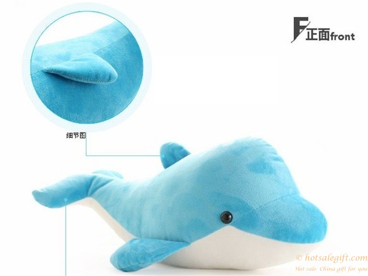 hotsalegift cute dolphin plush toy doll pillow children 1