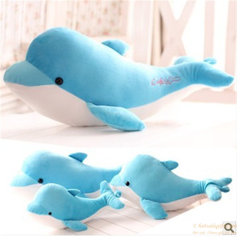 hotsalegift cute dolphin plush toy doll pillow children 4