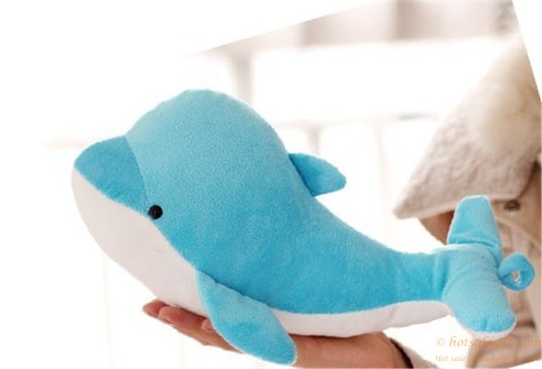 hotsalegift cute dolphin plush toy doll pillow children 6