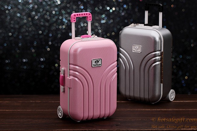 hotsalegift fashion rotating music boxes girl travel suitcase 9