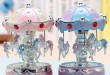 Flash Carousel music boxes for lovers