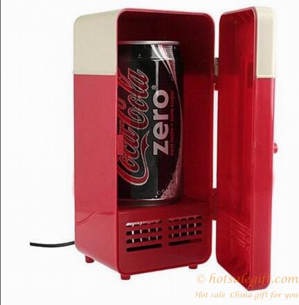 hotsalegift portable usb car refrigerator hot cold