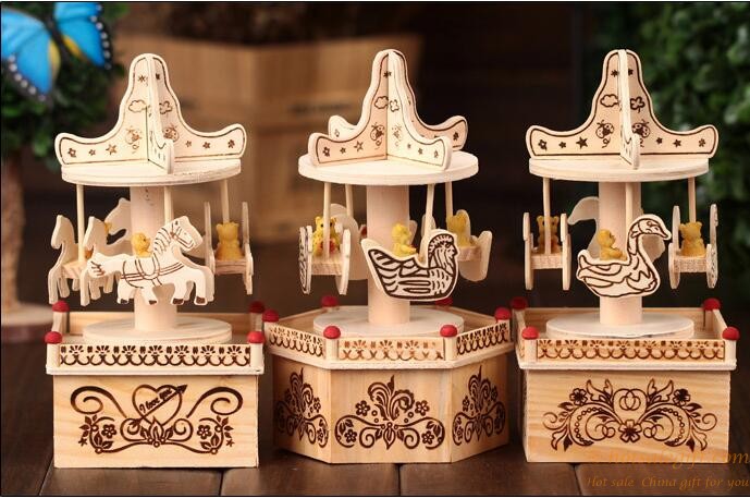 hotsalegift winnie carousel music boxes lovers 5