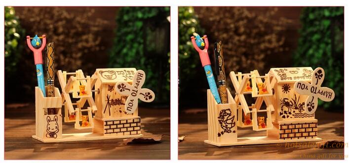 hotsalegift woodcarving windmill music boxes toys children 5