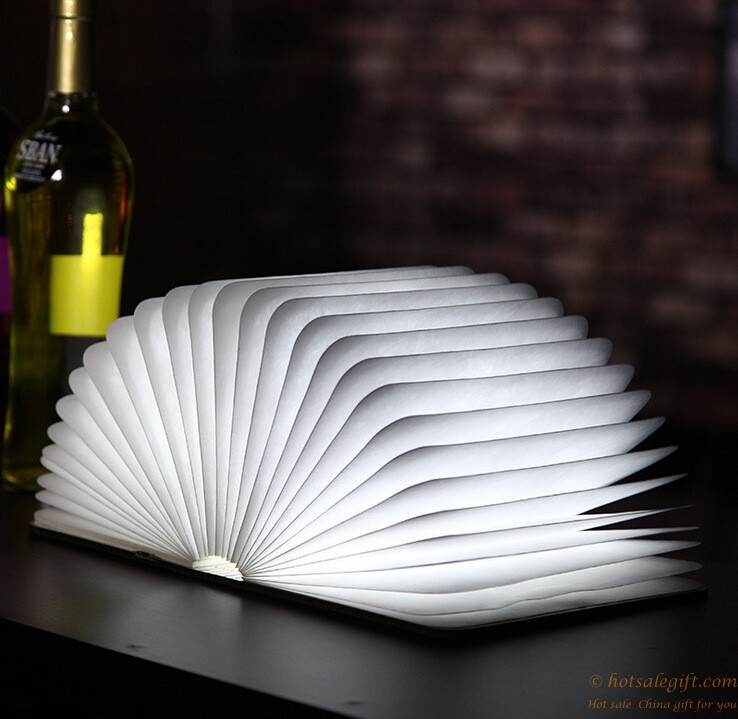 hotsalegift 360 rotating usb charging folding book light led book light 10