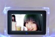 7-palcový digitální foto rámeček plexisklo LED digitální elektronické fotoalbum