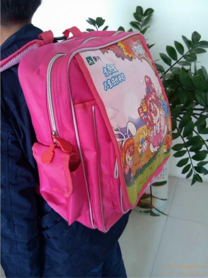 hotsalegift cartoon school bags kindergarten girl backpack