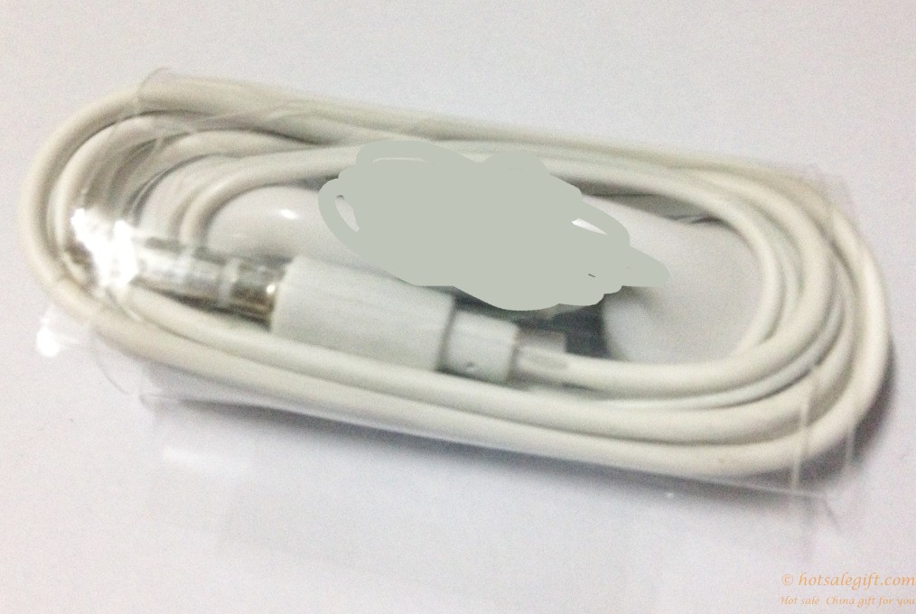 hotsalegift cheap oem wire control earphones simple packaging 4