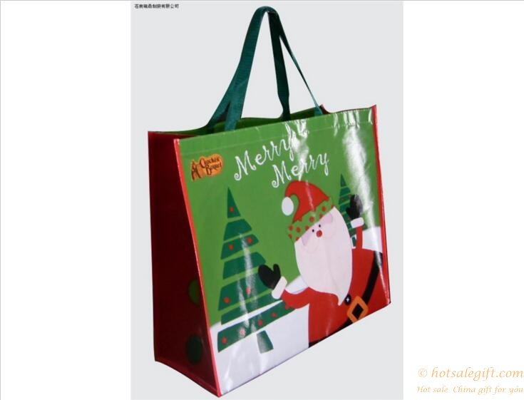 hotsalegift christmas shopping bag nonwoven bags