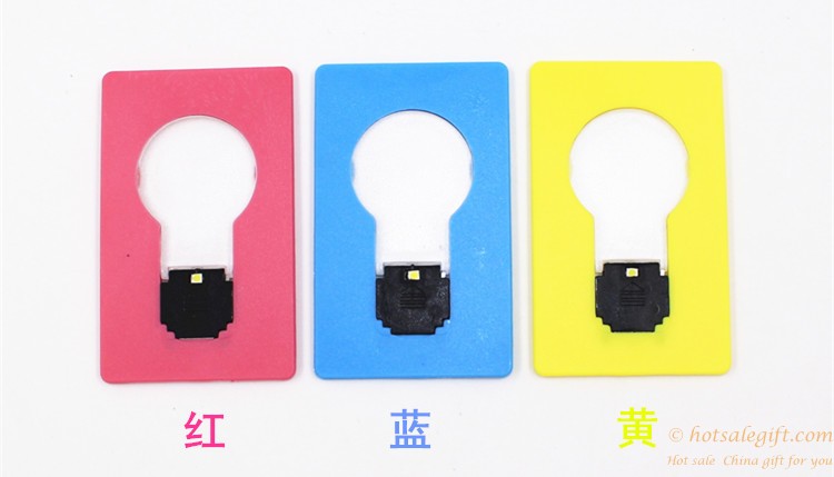 hotsalegift creative led slim card lights 5