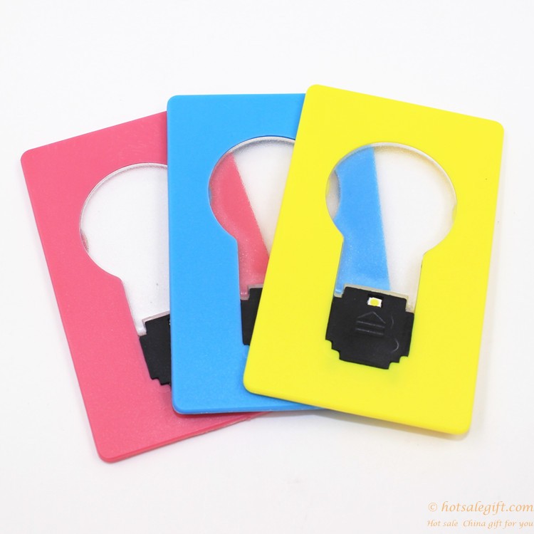 hotsalegift creative led slim card lights