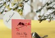 Love birds wedding place card holder favor