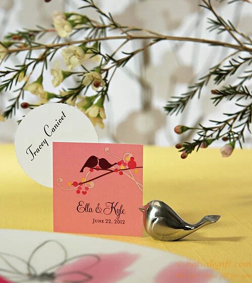 hotsalegift love birds wedding place card holder favor