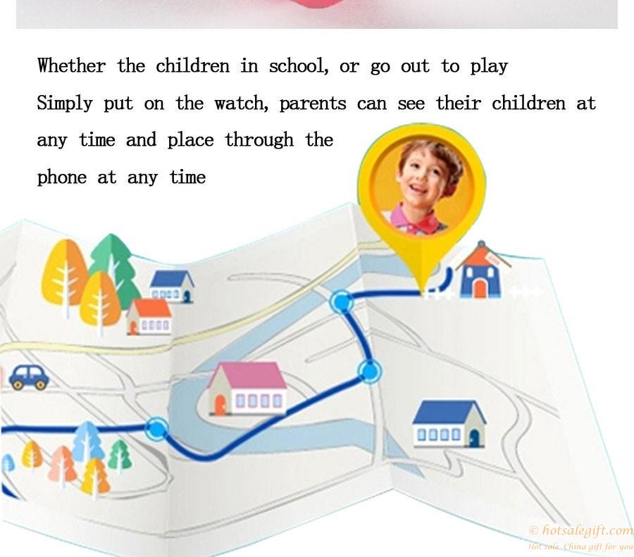 hotsalegift smart watch phone gps positioning children wifi gps gsm sos voice call 12