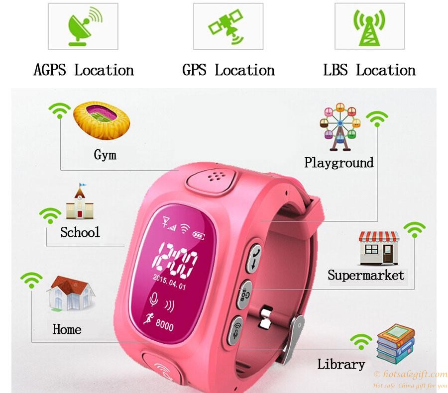hotsalegift smart watch phone gps positioning children wifi gps gsm sos voice call 5