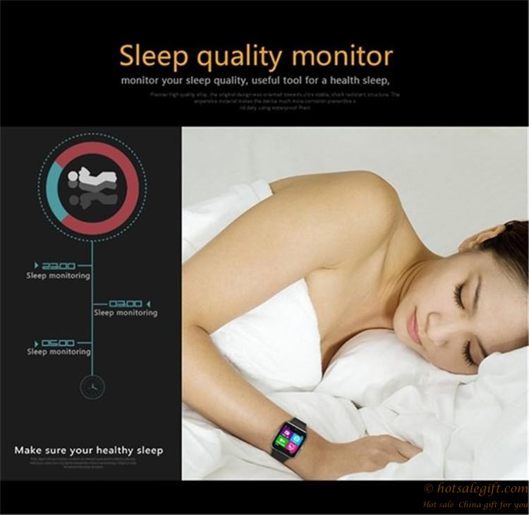 hotsalegift smartwatch pedometer monitoring sleep sedentary reminder camera iphone samsung galaxy 8