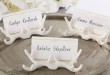 Creative antlers place card holder wedding decorations