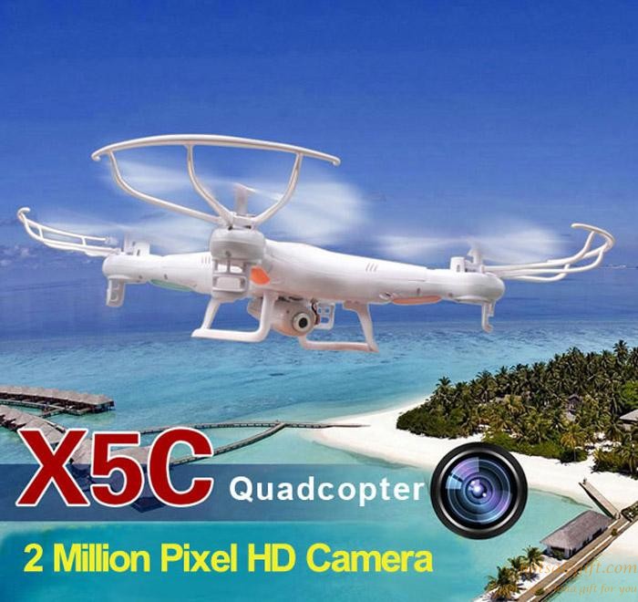 hotsalegift 24ghz 4 channel 6axis gyro rc quadcopter drone bnf hd camera 3