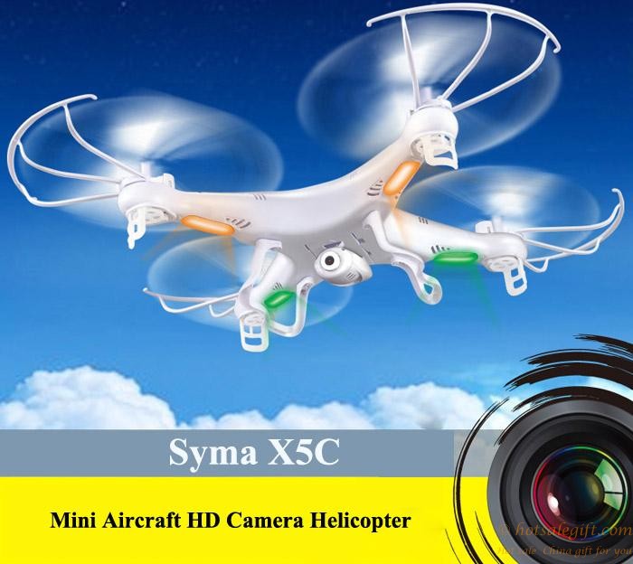 hotsalegift 24ghz 4 channel 6axis gyro rc quadcopter drone bnf hd camera 8