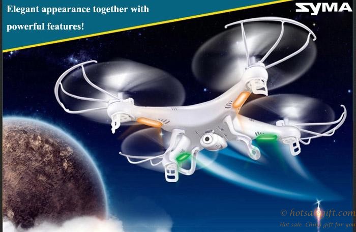 hotsalegift 24ghz 4 channel 6axis gyro rc quadcopter drone bnf hd camera 9