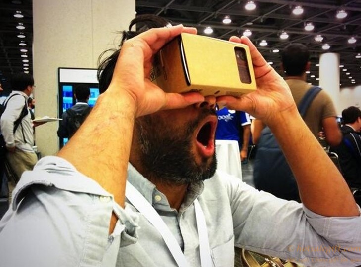 hotsalegift google cardboard diy mobile phone virtual reality 3d glasses for smartphone
