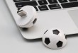 Cute футбол дизайн пластмаса USB флаш памет за промоция