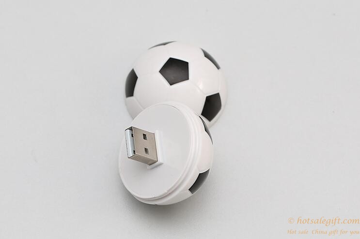 hotsalegift cute football design plastic usb flash memory promotion 2