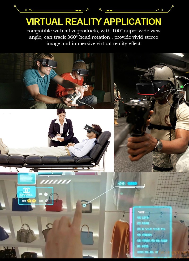 hotsalegift design vr case 5 headmounted virtual reality glasses game controller 31