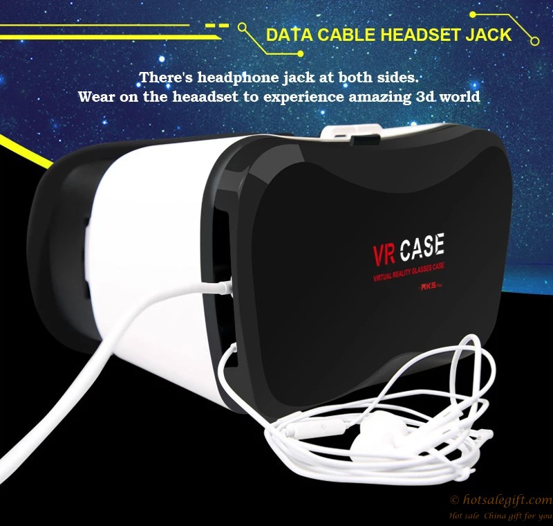 hotsalegift design vr case 5 headmounted virtual reality glasses game controller 35