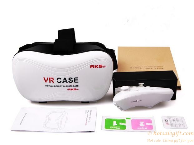 hotsalegift hot sale virtual reality glasses vr case 5th generation 3d box vr box 476 inch phone 7