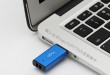 Stříbrná kovová USB 2.0 Flash paměť U Disk s potisk
