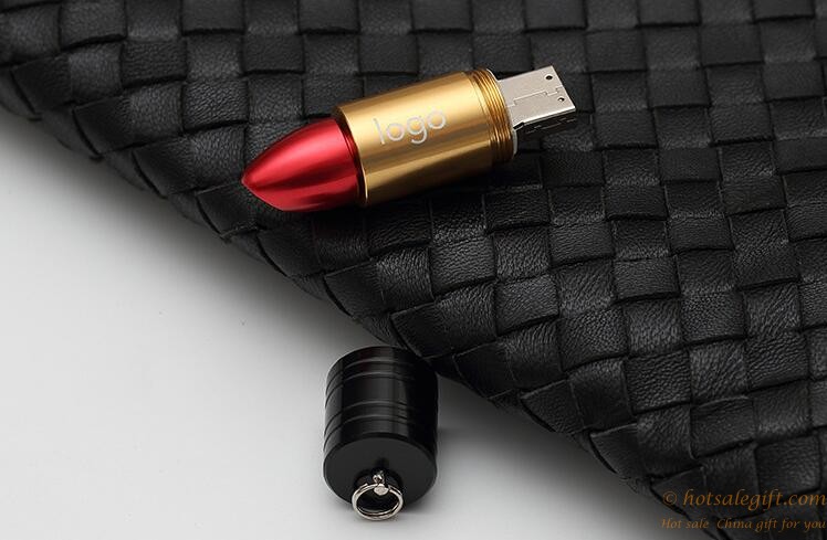 hotsalegift simulation lipstick design usb flash drive oem odm production 3