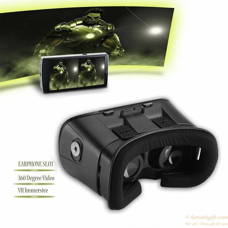 hotsalegift vr virtual reality box headmounted 3d glasses smartphones 5
