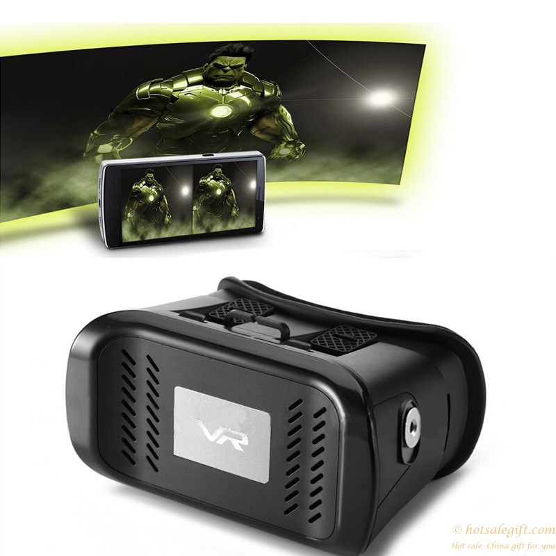 hotsalegift vr virtual reality box headmounted 3d glasses smartphones