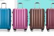 ABS PC aluminum trolley hard case airplane luggage trolley case