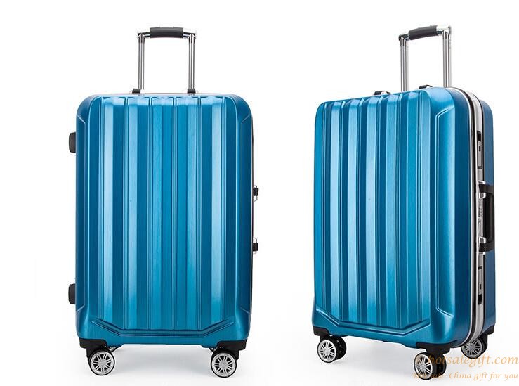 hotsalegift abs pc aluminum trolley hard case airplane luggage trolley case 6