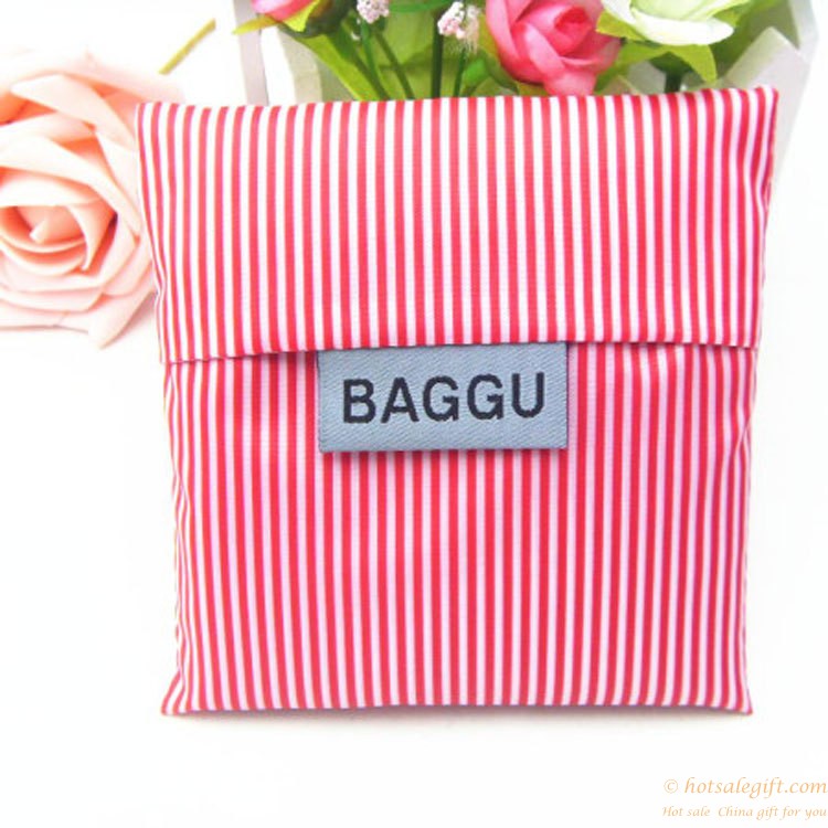 hotsalegift creative folding square shopping bag polyester reusable shopping bags 3