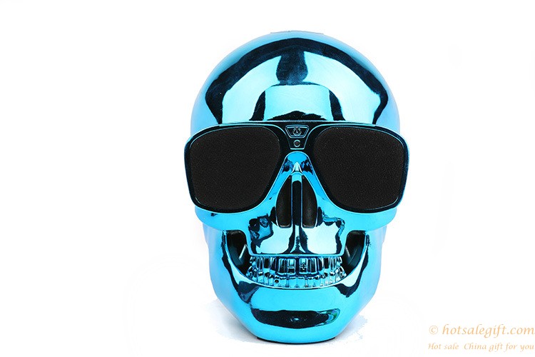 hotsalegift creative wireless bluetooth speaker skull subwoofer nfc bluetooth stereo mini speaker 5