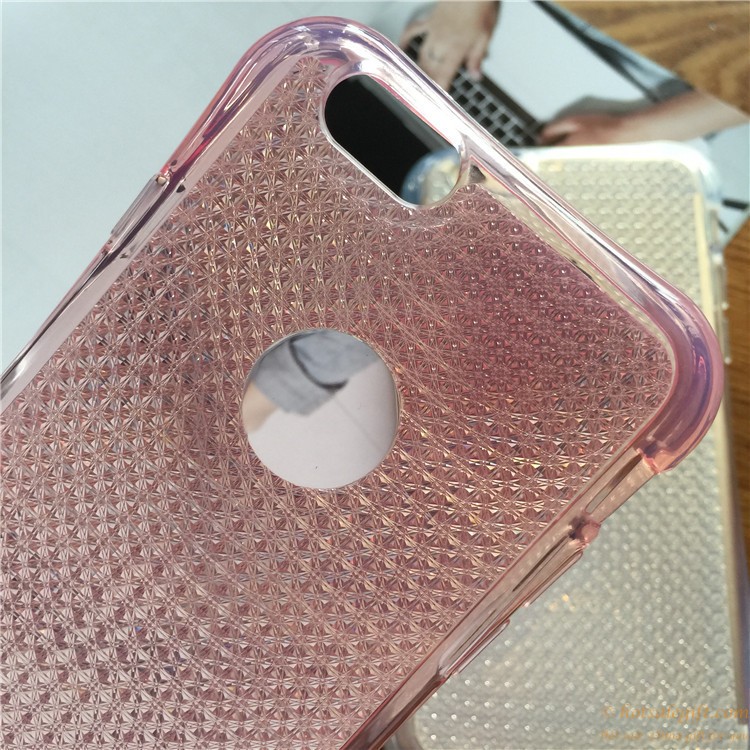 hotsalegift cute design diamond pattern transparent silicone phone case iphone 66 5