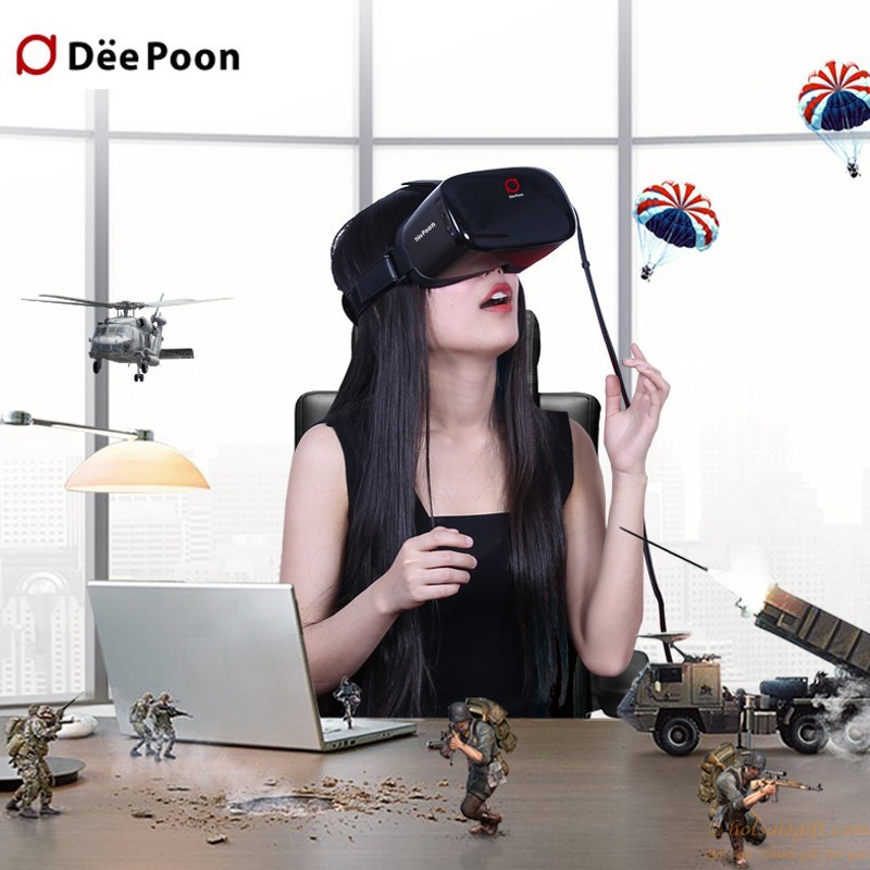 hotsalegift deepoon e2 virtual reality glasses fully immersive gaming experience vr helmet 15