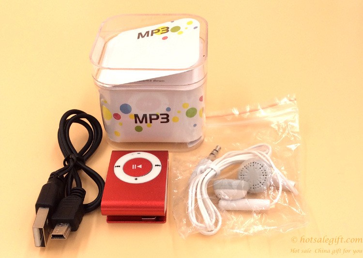 hotsalegift mini clip mp3 player hot sale christmas wholesale gifts support sd tf cards 1