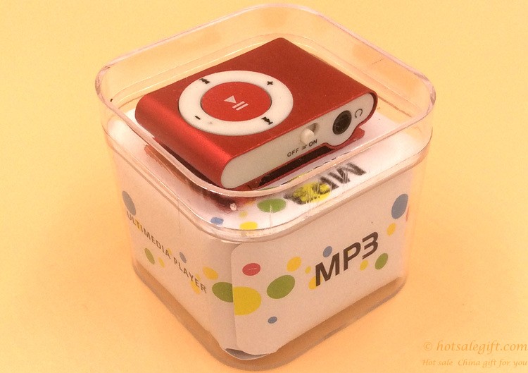 hotsalegift mini clip mp3 player hot sale christmas wholesale gifts support sd tf cards