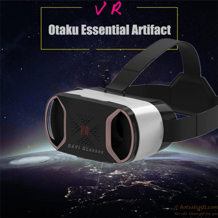 hotsalegift vr davi virtual reality 3d video games glasses helmet bluetooth remote controller 14