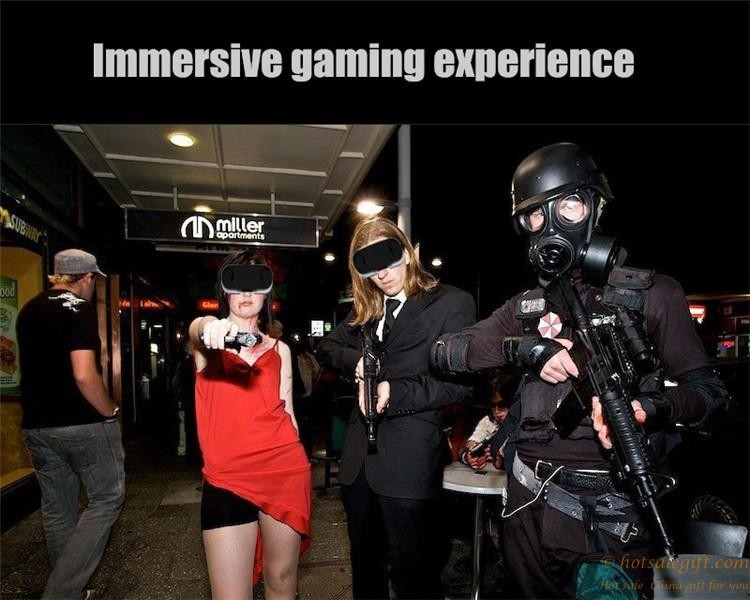 hotsalegift vr davi virtual reality 3d video games glasses helmet bluetooth remote controller 27