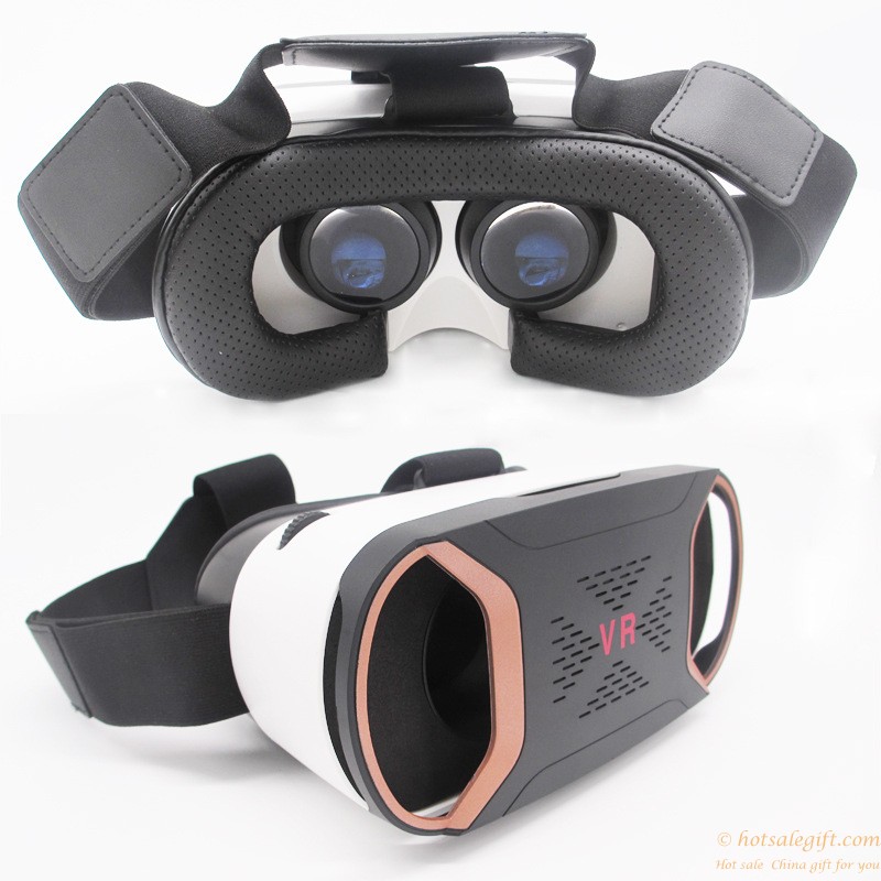 hotsalegift vr davi virtual reality 3d video games glasses helmet bluetooth remote controller 5
