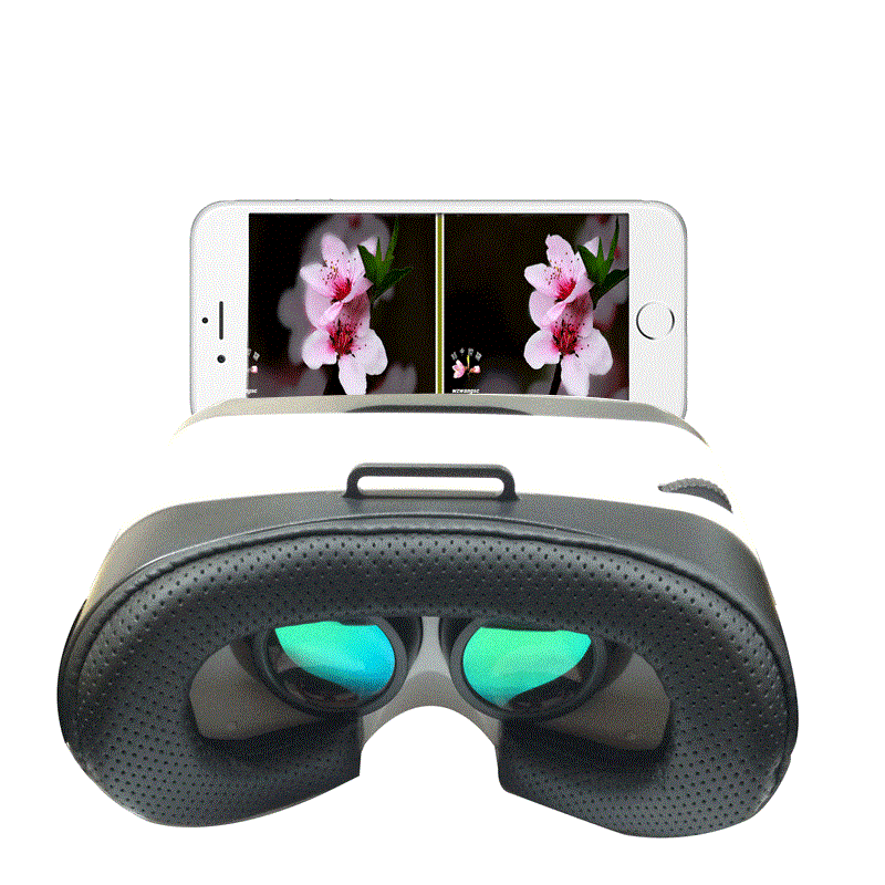 hotsalegift vr davi virtual reality 3d video games glasses helmet bluetooth remote controller