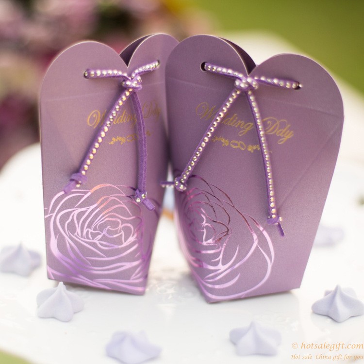 hotsalegift creative wedding day paper wedding candy box