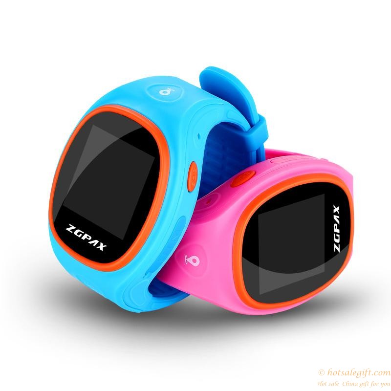 hotsalegift gps tracker smart watch phone children sos location finder wristwatch phone 4