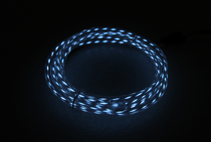 hotsalegift visible flowing charger cable led usb data sync cable iphones samsung micro usb